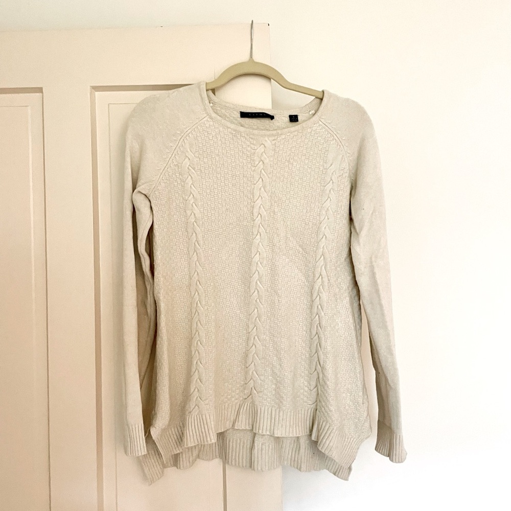 Cream Cyrus sweater